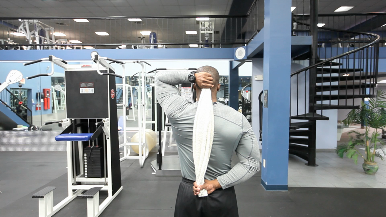 Back Shoulder Stretch 1