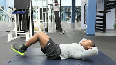 Bent Leg Hip Raise 1