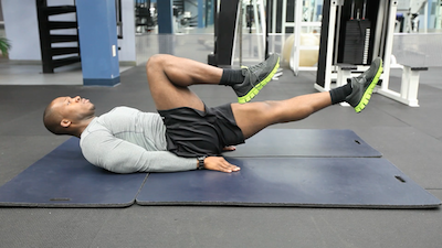 Cycling Knee Raises 1