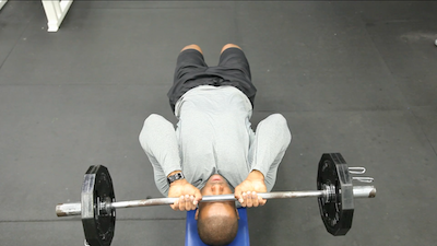 EZ Bar Tricep Extension 3