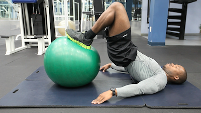 Egg Curls with Exercise Ball 2