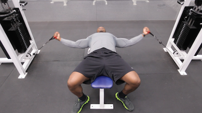 Flat Bench Cable Crossover 4