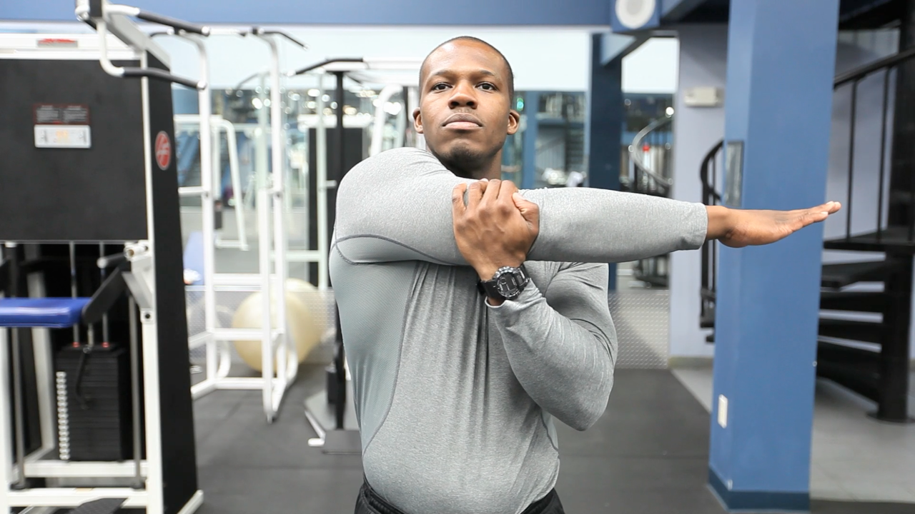 Front Shoulder Stretch 2