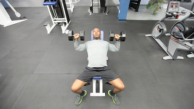 Incline Dumbbell Press 4