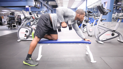 One Arm Dumbbell Row 3