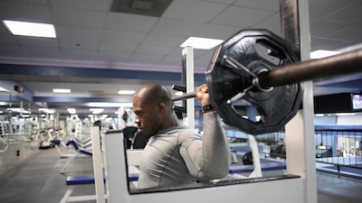 Seated Behind the Neck Press 3