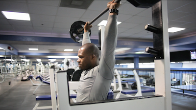 Seated Behind the Neck Press 4