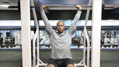 Smith Machine Behind the Neck Press 4