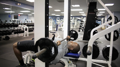 Smith Machine Bench Press 4