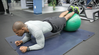 Stability Ball Bridge 1