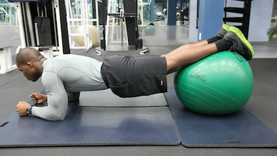 Stability Ball Bridge 2
