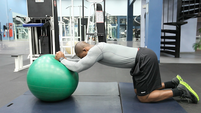 Swiss Ball Rollout 1