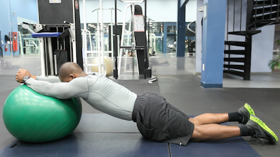 Swiss Ball Rollout 2