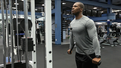 Tricep Pressdown with Rope 3