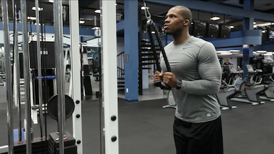 Tricep Pressdown with Rope 4